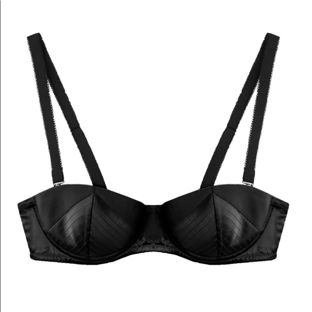 Fleur Du Mal Topstitch Convertible Bra